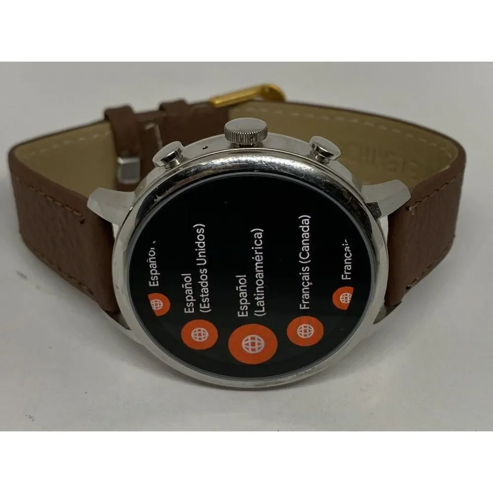 Fossil Gen 4 Authentic Digital Dial Smart Watch Custom Band FTW6017 BA201